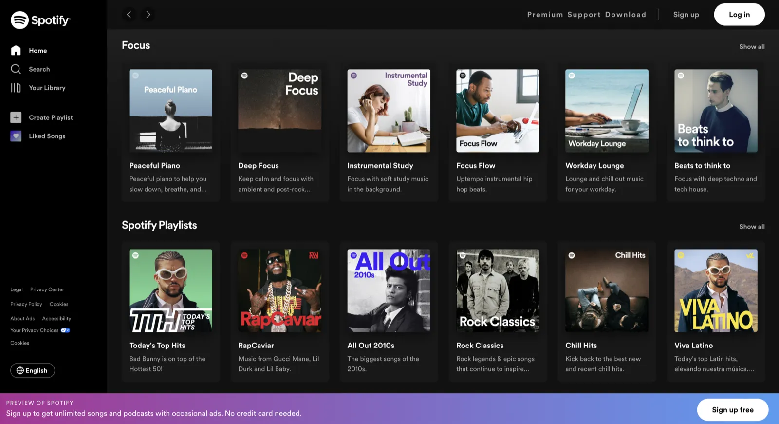Screenshot of a website with high contrast colors for easy readability.